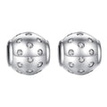 Clip Stopper Spacer Charms for Bracelets Necklaces, Compatible with Pandora,Jewery Mking DIY - style: 2PCS Silver Ball Spacers