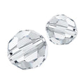 100pcs Adabele Austrian 4mm (0.16 Inch) Small Faceted Loose Round Crystal Beads Crystal Clear Compatible with 5000 Swarovski Crystals Preciosa SS2R-401 - color: Crystal Clear, size: 4mm Small (100pcs)