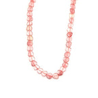 6mm Natural Watermelon Red Stone Beads Heart Shape Cute Fine Gems Spacer Beads Fit Jewelry Making DIY Exquisite Necklace Bracelet Accessory - color: Watermelon Red