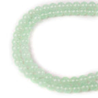 RayLineDo® 39Pcs 10mm Natural Light Green Jade Stone Round Beads Loose Beads Wholesale for Jewelry Making - color: Light Green Jade, size: 10mm