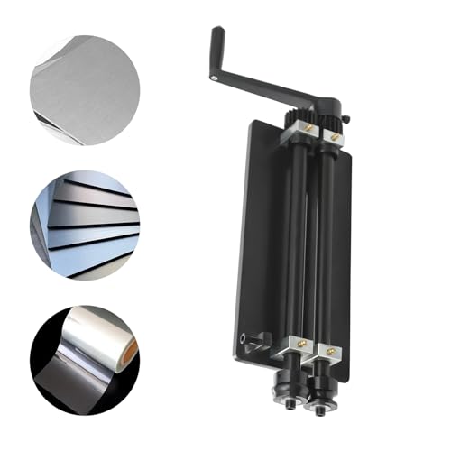 Bead Roller, Durable Sheet Metal Fabrication Bead Roller w/6 Set Dies, 18GAL Capacity Automotive Industry Flaring Tool Beading Machine, 18" Throat Depth Forward Reverse Rotary Machine