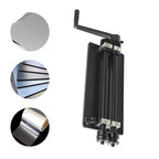 Bead Roller, Durable Sheet Metal Fabrication Bead Roller w/6 Set Dies, 18GAL Capacity Automotive Industry Flaring Tool Beading Machine, 18" Throat Depth Forward Reverse Rotary Machine