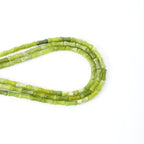5x12mm Natural Green Jade Stone Bamboo Shape Gem Healing Energy Loose Spacer Beads for DIY Necklace Bracelet Earring - color: Green Jade