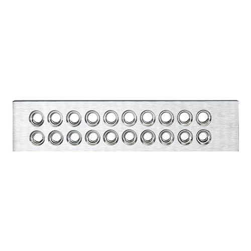 Jewelry Wire Drawplate Carbide Steel Round Draw Plate for Jewelry Wire Making (7.1-9.0mm, 20 Holes) - size: 7.1-9.0mm, 20 Holes