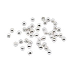 Beadalon Crimp Beads, Size #2, Silver Plated, 1.5 g, Approx. 45 pc - color: Silver, size: Size #2, 45 pc