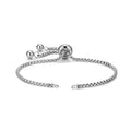 DanLingJewelry 10pcs 304 Stainless Steel Adjustable Slider Bracelet Slider Extender Chains Friendship Bracelets for Jewelry Making DIY 8 Inches(215mm) P - color: StyleⅪ-10 pcs-Platinum