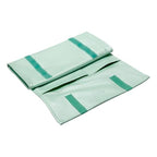 UnionPlus Travel Jewelry Roll, Faux Leather Necklaces Organizer Bag, Elastic Band and Anti-winding, Mint Green - color: Leather Mint Green, size: Medium