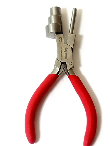 German Heavy Duty Bail Making Pliers -BIG WRAPPER LOOPING, WIRE WORKING,13MM, 16MM, 20MM LOOP, WIRE WRAPPING JEWELRY-WITH NON-SLIP COMFORT GRIP HANDLE