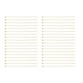 14K Gold Filled Ball Pin Head Pins 24Ga Jewelry Finding for Wire Wrapping Jewelry Making Permanent Jewelry (1.5 inches) - size: 1.5 inches