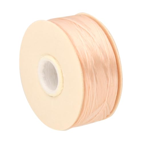The Beadsmith Nymo Thread – 10-Pack Baby Pink Color – Size D, .30mm Diameter, 64 Yard/58.5 Meter Spool – Made of Nylon – Bead Embroidery & Weaving, Off Loom & Loom Work and DIY Craft Projects - size: Size D, 64 Yards, style: Pink