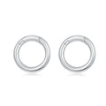 925 Sterling Silver Double Opening Lobster Clasp, Necklace Bracelet Anklet Jewelry Extender Clasp for DIY Jewelry Making (Style 4-2pcs) - style: style 4-2pcs