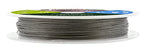 Mandala Crafts 49 Strand Beading Wire for Jewelry Making - 98 FT 24 Gauge Stainless Steel Braided Tiger Tail Wire for Bead Stringing - size: 49 Strands 24 Gauge 0.5MM 98FT