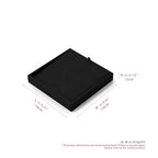 Oirlv Microfiber Jewelry Pendant Display Tray Easy-Assemble Modular Jewelry Tray - style: P13708