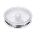 HARFINGTON Craft Wire 36ft Length 22 Gauge Stainless Steel Craft Jewelry Wrapping Wire Tarnish Resistant Beading for Jewelry Making Supplies Crafting, Silver - size: 22 Gauge x 36ft