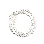 6mm Natural Howlite Stone Beads Heart Shape Cute Fine Gems Spacer Beads Fit Jewelry Making DIY Exquisite Necklace Bracelet Accessory - color: Howlite