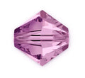 100pcs Authentic Preciosa 3mm (0.12 Inch) Small Faceted Bicone Crystal Loose Beads Light Purple Amethyst Compatible with Swarovski Elements Crystals for Jewelry Making Pre-B341 - color: Light Amethyst, size: 3mm (0.12 Inch) - 100pcs