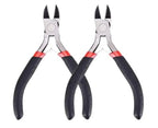 2 Pack Small Wire Cutters,Side Cutters for Crafts,Flush Cutting Pliers for Jewelry Making,Wire Pliers Floral Wire Cutters Tools for Floral,Zip Tie Cutters for Cable Tie,Wire Cutting Tool - style: Side Cutter