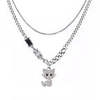 16-Pcs Crystal Jewelry Making Charms Silver Pendant Charm For Women Making Jewelry Crafts Rhinestone Charms - color: Swan-2