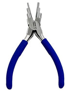 Premium German 2 EA Jewelry Pliers Including 6 in 1 Bail Making Pliers Jewelry Bail Pliers,Nylon Nose Pliers for Jewelry Making Beading Looping Shaping Wire DIY Crafts