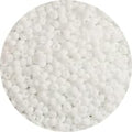 Bala&Fillic Frosted White Color 4mm Seed Beads About 1200pcs/100Grams in Bag, 6/0 Glass Craft Beads for Making Bracelet and Necklace (Frosted White) - color: Frosted White -4mm