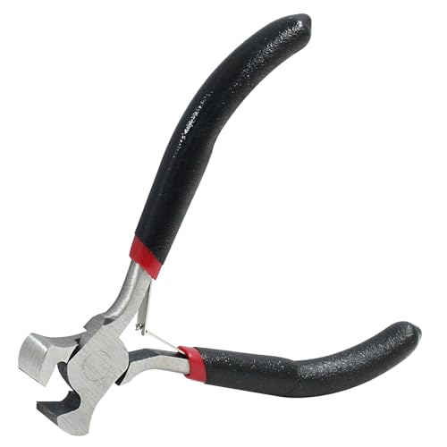 9.5cm/3.74" End Cutting Pliers for Jewelry Making, Bull Nose Pliers, Fret Wire Cutter, Nail Puller Tool for Carpenter, End Nippers for Zipper Install Stops, Wire Cutting - style: End Cutting Pliers
