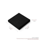 Oirlv Microfiber Jewelry Display Storage Tray Stud Earrings Tray Multi-Compartment Dresser Jewelry Tray - style: P13717