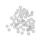 Mandala Crafts Gray Heishi Beads 6mm – 3000 Flat Polymer Disc Clay Beads for Adult Jewelry Making Spacer Beads, Bracelets, Necklaces, and Earrings - color: Gray, size: 6mm 3000 PCs