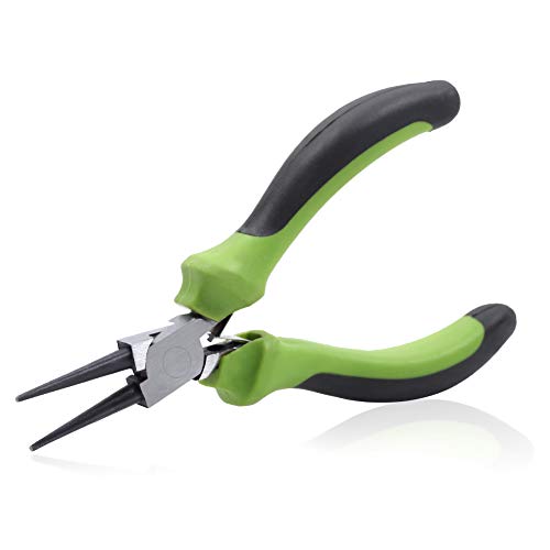 SPEEDWOX Mini Round Nose Pliers for Jewelry Making 5 Inches Wire Looping Pliers for Bending Shaping Wires Professional Beading Hobby Work Craft DIY - style: Round Nose Pliers