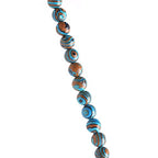 Natural Stone Beads Blue Malachite 10mm Polished Round Smooth Gemstone Beads for Jewelry Making 15 Inch(Blue Malachite,10mm) - color: Blue Malachite, size: 10mm