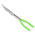 OEMTOOLS 22634 X-Type Needle Nose Pliers 45°, 13" Long Needle Nose Pliers, Chrome Plated to Resist Rust, Automotive, Construction, and Jewelry Making Tools - style: 13 inch long reach x-type pliers
