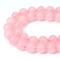 35pcs 10mm Natural Rose Quartz Gemstone Beads Energy Healing Crystal Round Loose Stone Beads for Jewelry Making, DIY Bracelets Necklaces - color: Rose Quartz, size: 10mm