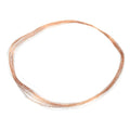 PATIKIL 33 Feet Solid Bare Copper Wire, 38 Gauge 99.9% Pure Copper Wire 0.1mm Soft Beading Wire Metal Plant Stem Ties for Jewelry Craft (10m) - size: 0.1mmx10m