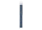 Miyuki Seed Bead 11/0 22g Opaque Cobalt Picasso Japanese Glass Seed Beads - color: Cobalt Picasso