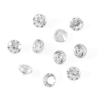 FASHEWELRY 500Pcs 1mm Cubic Zirconia Cabochons Tiny Rhinestone Clear Pointed Back Faceted Crystal Diamante for Nail Art Craft Replacing Jewelry Grade AAA - color: Clear, size: 1mm