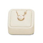 Oirlv Microfiber Angled Necklace Display Pad, Compact Showcase Base for Pendants & Chains, Part of a Complete Jewelry Display Set - style: TT16402