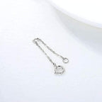 14K Gold Chain Extender for Women, Yellow Gold/White Gold/Rose Gold Adjustable Gold Necklace Anklet EXtension Chain, Available in 2/3/4 Inch - color: White Gold, size: 2 Inch