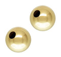 50pcs Adabele Real 1/20 14K Gold Filled Seamless 4mm (0.16 Inch) Tiny Small Round Loose Beads Spacer Non Tarnish for DIY Craft Jewelry Making JK2-A4 - color: 14K Gold Filled, size: 4mm (0.16") - 50pcs