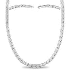 MagnetRX Titanium Magnetic Necklace – Ultra Strength Magnetic Necklaces for Men & Women – Effective Titanium Necklace with 55 Magnets (Silver, 20 Inches) - color: Silver, size: 20 Inch (Pack of 1)