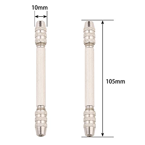 3PCS DIY Twisted Copper Wire Tool Winding Copper Wire for Jewelry Making, Artifact Handmade Antique Jewelry Accessories Mini Pin Vise Jewelry Making Tool (Tools&Copper)