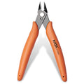 KATA Micro Wire Cutters Pliers: Precision Flush Cutter Tools for Jewelry Making Craft- 5-Inch Small Zip Tie Cutter Nippers - Mini Wire Side Cutting Snips for Electronics, Hobby Plastic Models, Gundam - color: Orange