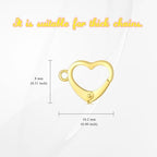 14K Yellow Gold Jewelry Clasp Necklace Extender Clasp Bracelet Extension Connector for DIY Necklace Bracelet Anklet Jewelry Making, 14K Gold Clasp for DIY Jewelry Making (Style 17) - style: Style 17