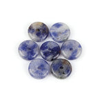 JOE FOREMAN 2x6mm Natural Blue Sodalite Jasper Stone Heishi Rondelle Spacer Beads for Jewelry Making Full 15" Strand Energy Stone Healing Power Crystal - color: Blue Sodalite Jasper