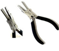 German Heavy Duty Bail Making Pliers - 6 in 1 Wire Looping Pliers, Big & Small Sizes (13, 16, 20 & 5, 7, 10MM), Anti Slip Comfort Grip Handle - style: LARGE 13,16,& 20MM