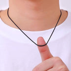 Fiusem Black Wheat Chains for Men and Women, 2/2.5/3/4/5mm Stainless Steel Necklace Chain, Mens Necklace Jewelry Gift 16-28 Inch - size: 28 Inches, style: Black 2MM