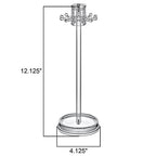Amazing Abby - Temptation - Necklace Holder Stand with Spinning Hook Design, Jewelry Organizer Stand, Bracelet Tree Display, Perfect Storage Solution for Necklaces, Bracelets, Rings, and More