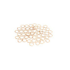 50pcs 14/20 Gold Filled Round Open Jump Rings 4.8MM OD, 3.2MM ID 20 Gauge by CRAFT WIRE - color: 20 Gauge, size: 4.8MM