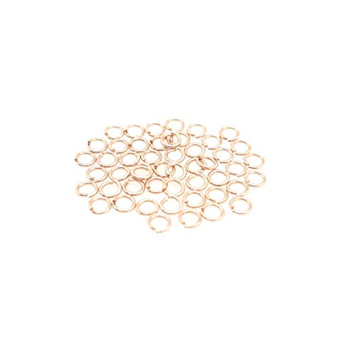 50pcs 14/20 Gold Filled Round Open Jump Rings 4.8MM OD, 3.2MM ID 20 Gauge by CRAFT WIRE - color: 20 Gauge, size: 4.8MM