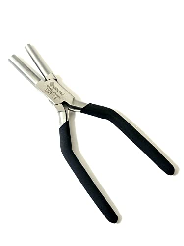 German Heavy Duty Bail Making Pliers - 6 IN 1 Wire Looping Pliers, BIG & SMALL SIZES 13, 16 & 20MM, 5, 7,10MM Anti Slip Comfort Grip Handle - style: MEDIUM 7 & 9MM