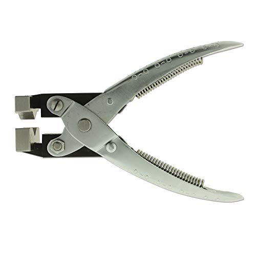 The Beadsmith Bending and Forming Parallel Plier, 5.25 inches (135mm), Steel tool for jewelry making, with spring handle - style: Bending & Forming - 135mm