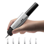 HOZO NeoBlade Wireless Ultrasonic Cutter – 40kHz Vibration & 40W Auto Power Adjustment, Replaceable Battery, Turbo Cooling, 2 Cutting Modes – For 3D Printing, Woodworking, Prototyping,Model Mods & DIY